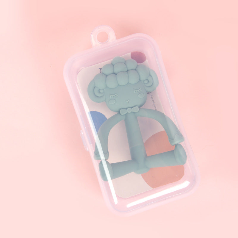 Wholesale Baby 3D Cartoon Silicone Supplies Teether